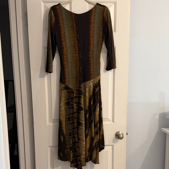 Rabbit Rabbit Rabbit Colorful Long Sleeve Knit Dress - Picture 8 of 9